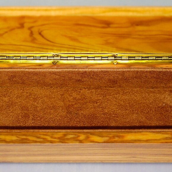 Notturno Intarsio wooden box with velvet-lined interior - Picture 4 of 8